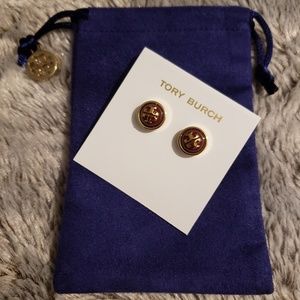 Tory Burch Melodie stud earrings brand new